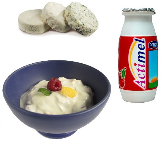 actimel yogur queso probiótico
