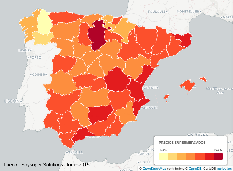 Galicia es la región donde la compra del súper sale más barata y Asturias la más cara